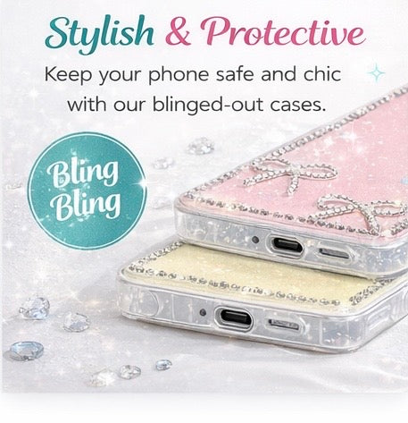 Bow Pattern Phone Case for Galaxy S26 / S25 / S24 / S23 Plus