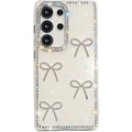 Compatible with for S26 S25 S24 S23 plus a Phone Case with a Bow Pattern Phone Case-Hn1218-1