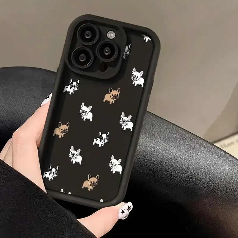 Customized Magnetic Bracket Phone Case-Transparent Anti-Drop Protective Cover for iPhone 17 16...Pro Max Plus, Phone Accessories