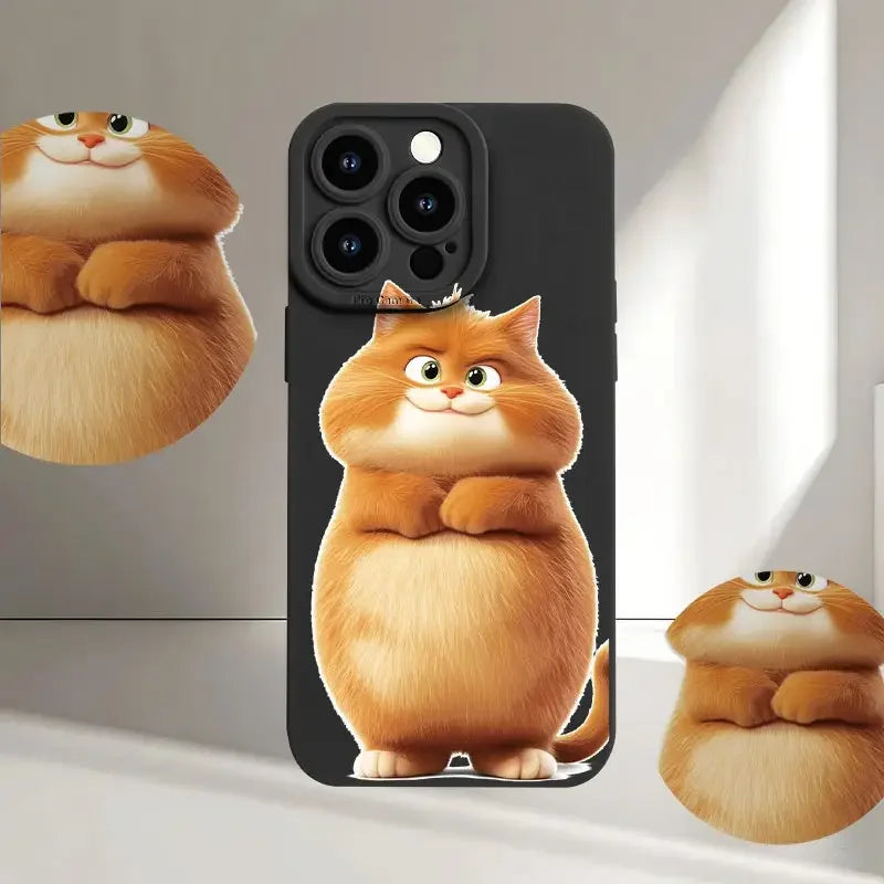 Customized Magnetic Bracket Phone Case-Transparent Anti-Drop Protective Cover for iPhone 17 16...Pro Max Plus, Phone Accessories