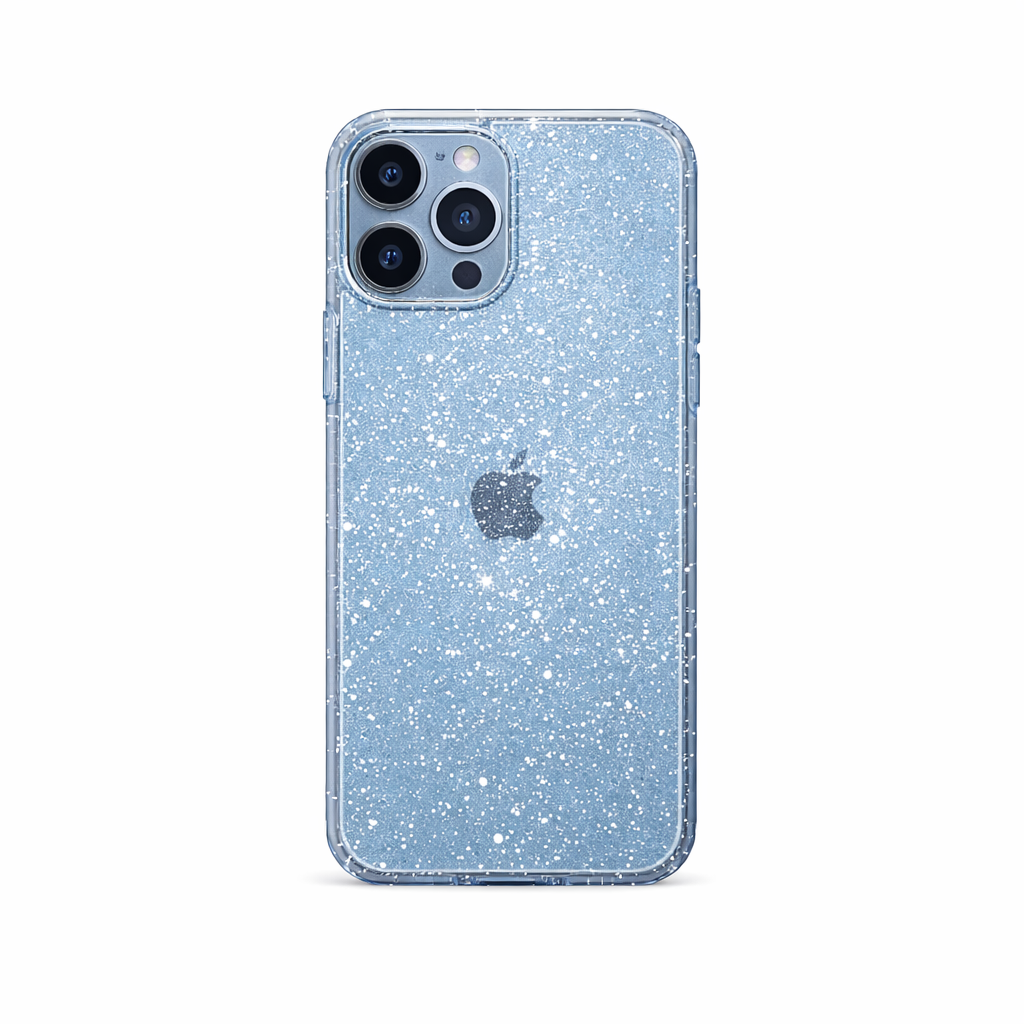 Luxury Bling Glitter Silicone Clear Phone Case For iPhone 17 Air 16 15 14 Plus 13 12 17 Pro Max 17Pro Transparent Soft TPU Cover