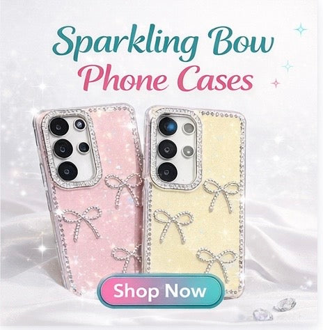 Bow Pattern Phone Case for Galaxy S26 / S25 / S24 / S23 Plus