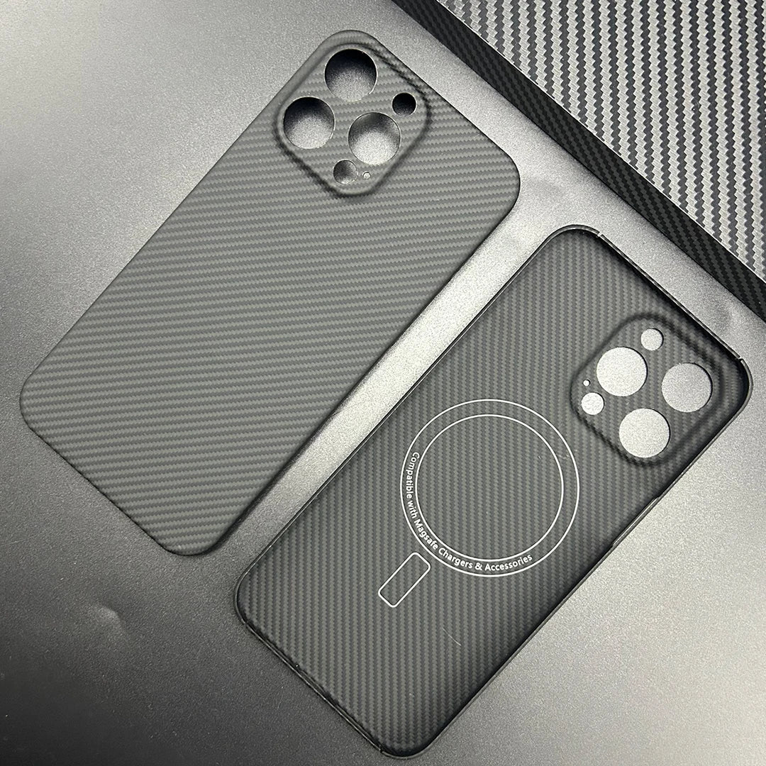 Magnetic 600D Aramid Carbon Fiber Phone Case Cover On For Magsafe iphone 13 14 15 16 16e Pro Max 16Pro ProMax i14 i15 i16 512
