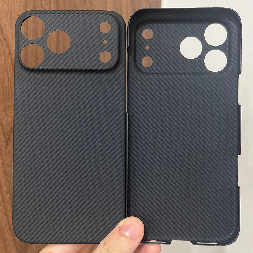 Real 600D Aramid Carbon Fiber i Phone Case Cover On For iphone 17 Pro Max Air 5G Global iphone17 17Pro iphone17ProMAX ProMax i17