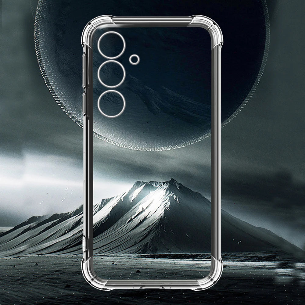 For Samsung Galaxy S25 S26 Case Anti-Yellow Transparent Soft Cover SamsungS25 Ultra S 26 Plus 25 FE Edge S26Ultra 5G Clear Funda