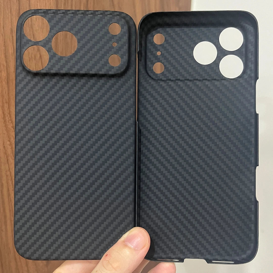 Real 600D Aramid Carbon Fiber i Phone Case Cover On For iphone 17 Pro Max Air 5G Global iphone17 17Pro iphone17ProMAX ProMax i17